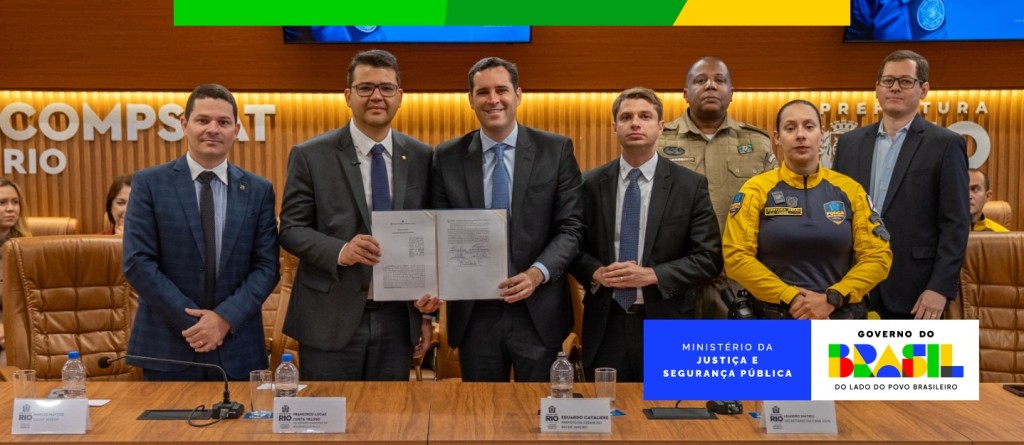 RJ adere ao Programa Município Mais Seguro e recebe R$ 13 milhões para reforçar a segurança