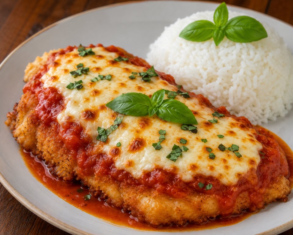 TILÁPIA A PARMEGIANA